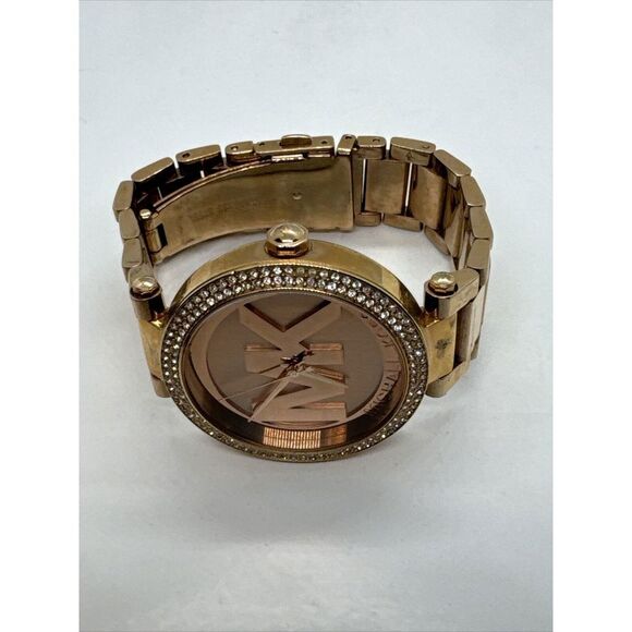 Michael Kors Parker MK5865 Women Rose Gold Analog Dial Quartz Wrist Watch JNA418 main image 6